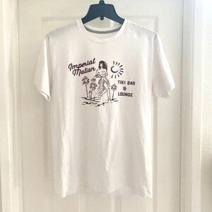 Imperial Motion Men's Tiki Bar Tropical Hula T-Shirt Cotton Size Medium  B19